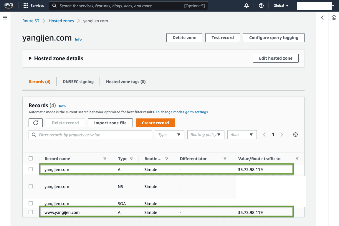 Get SSL cert in AWS lightsail