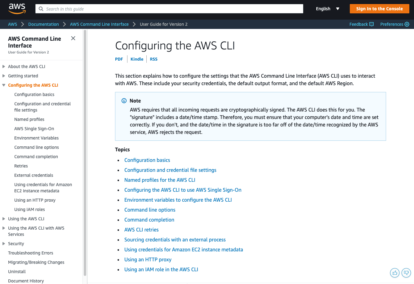 How to install AWS CLI