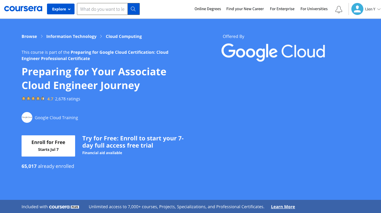 Learn GCP and get ACE certified